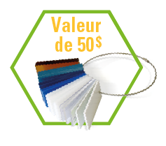 Groupe PolyAlto | Chainnette d'échantillonsde plastiques alimentaires