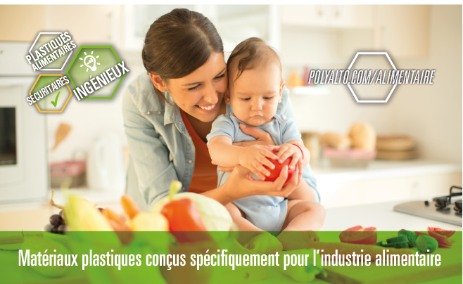 Plastiques Alimentaires | Plastique sécuritaire | Groupe PolyAlto